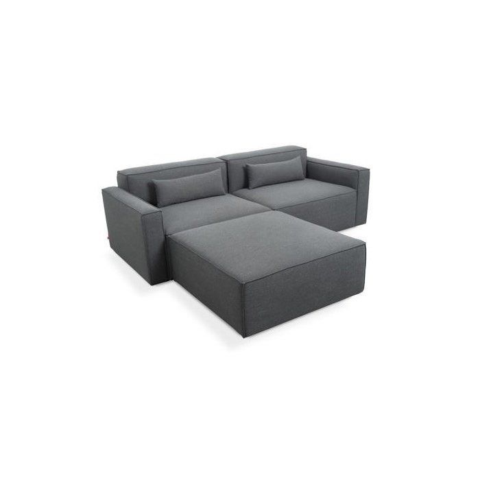 Mix Modular Sectional & Reviews | Allmodern | Furniture, 3 With Dream Navy 3 Piece Modular Sofas (View 15 of 15)