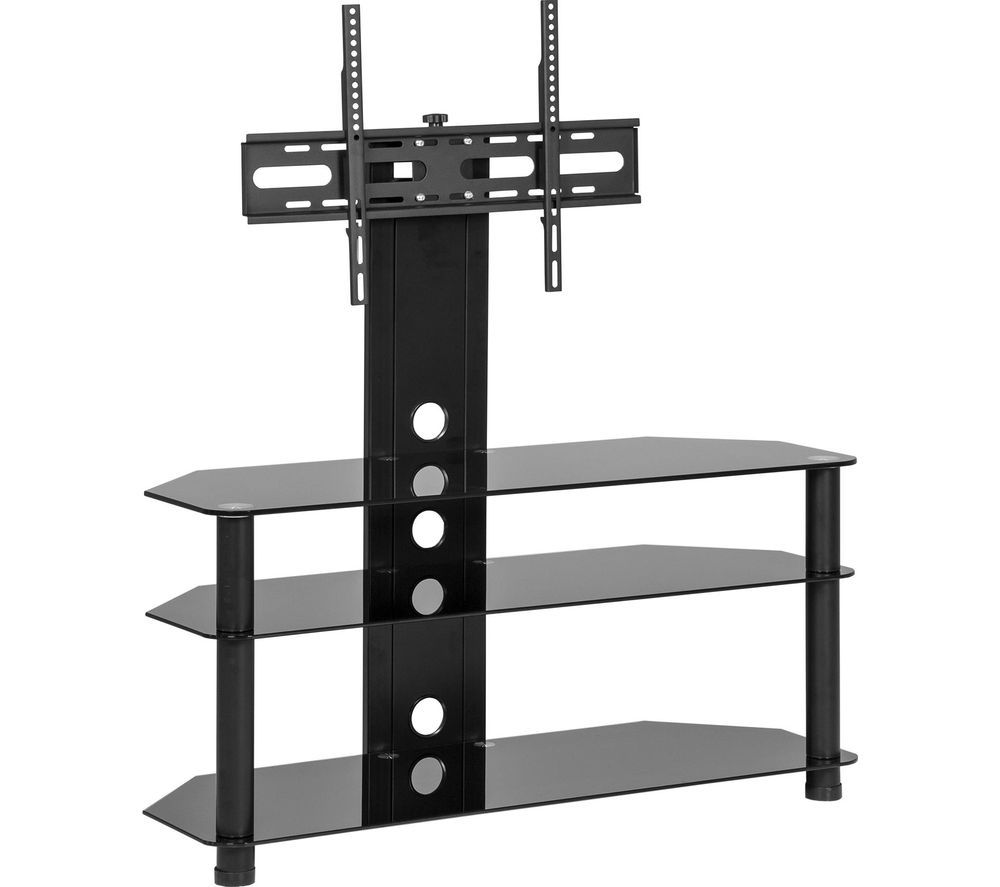 Mmt Cb60 1500 Mm Tv Stand With Bracket – Black Deals | Pc Regarding Bracketed Tv Stands (View 3 of 15)