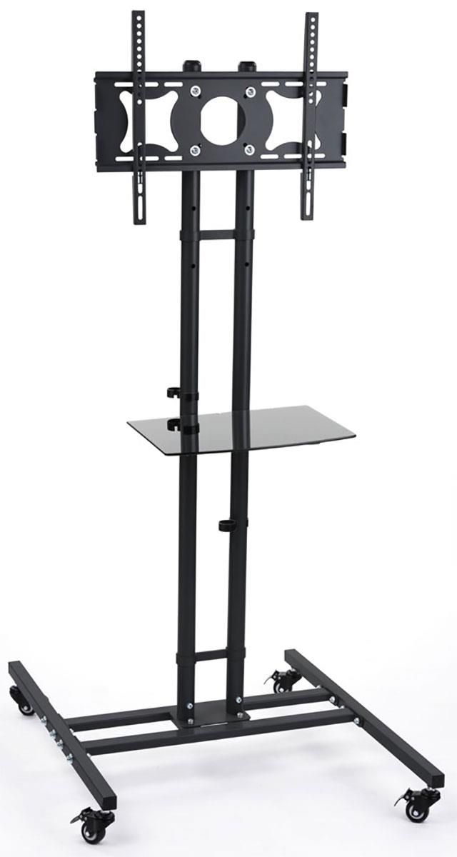 Mobile Tv Stands | Adjustable Shelf With Casters For Lockable Tv Stands (Photo 7 of 15)
