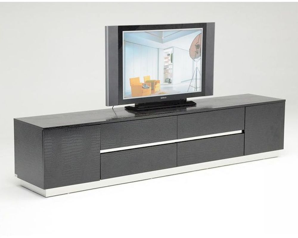 Modern Crocodile Lacquer Tv Stand In Black 44d588 230b Regarding Contemporary Tv Cabinets (View 6 of 15)