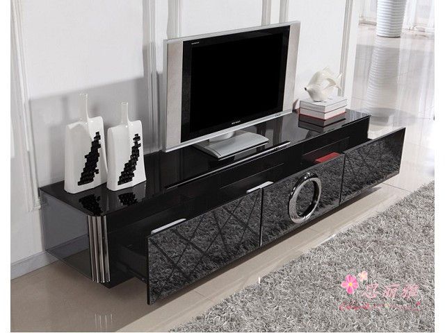 Modern Glass Tv Stand/modern Tv Table/home Tv Cabinet In With Contemporary Glass Tv Stands (View 14 of 15)