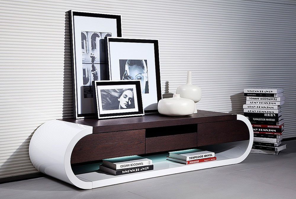 Modern Tv Entertainment Unit With Light | Tv Stands Pertaining To Carbon Tv Unit Stands (View 13 of 15)