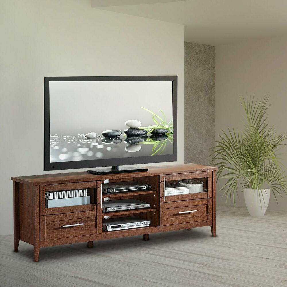 Modern Tv Stand With Storage, Drawers & Shelves For Tv's For Horizontal Or Vertical Storage Shelf Tv Stands (View 3 of 15)