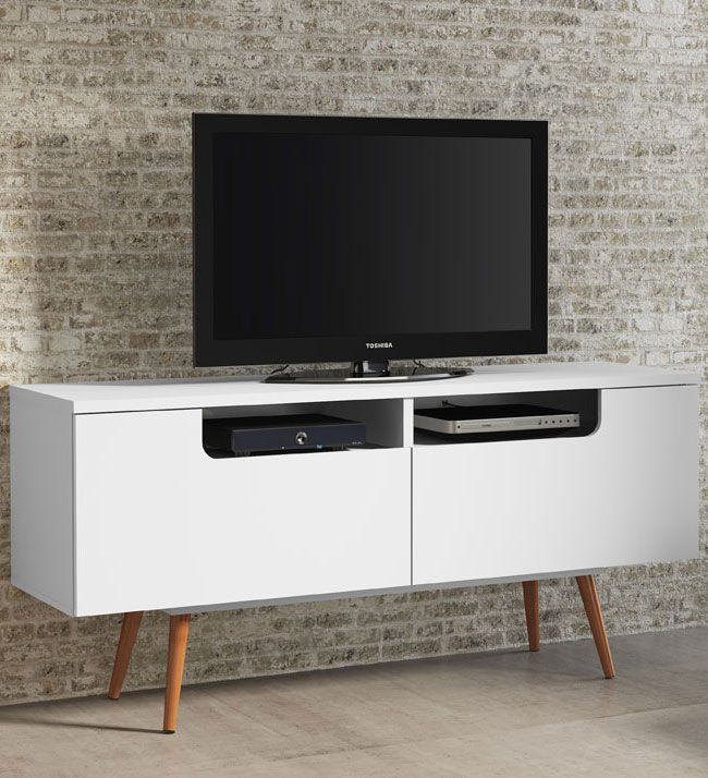 Modern White Tv Console In Tv Stands With White Tv Stand Modern (Photo 13 of 15)