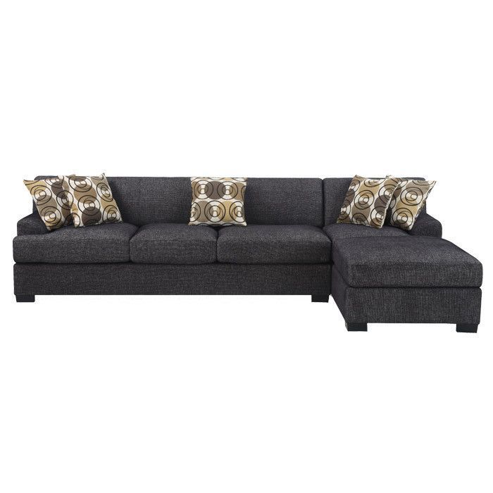Montreal Sectional Sofa | Sectional Sofa With Chaise Pertaining To 2pc Connel Modern Chaise Sectional Sofas Black (Photo 13 of 15)