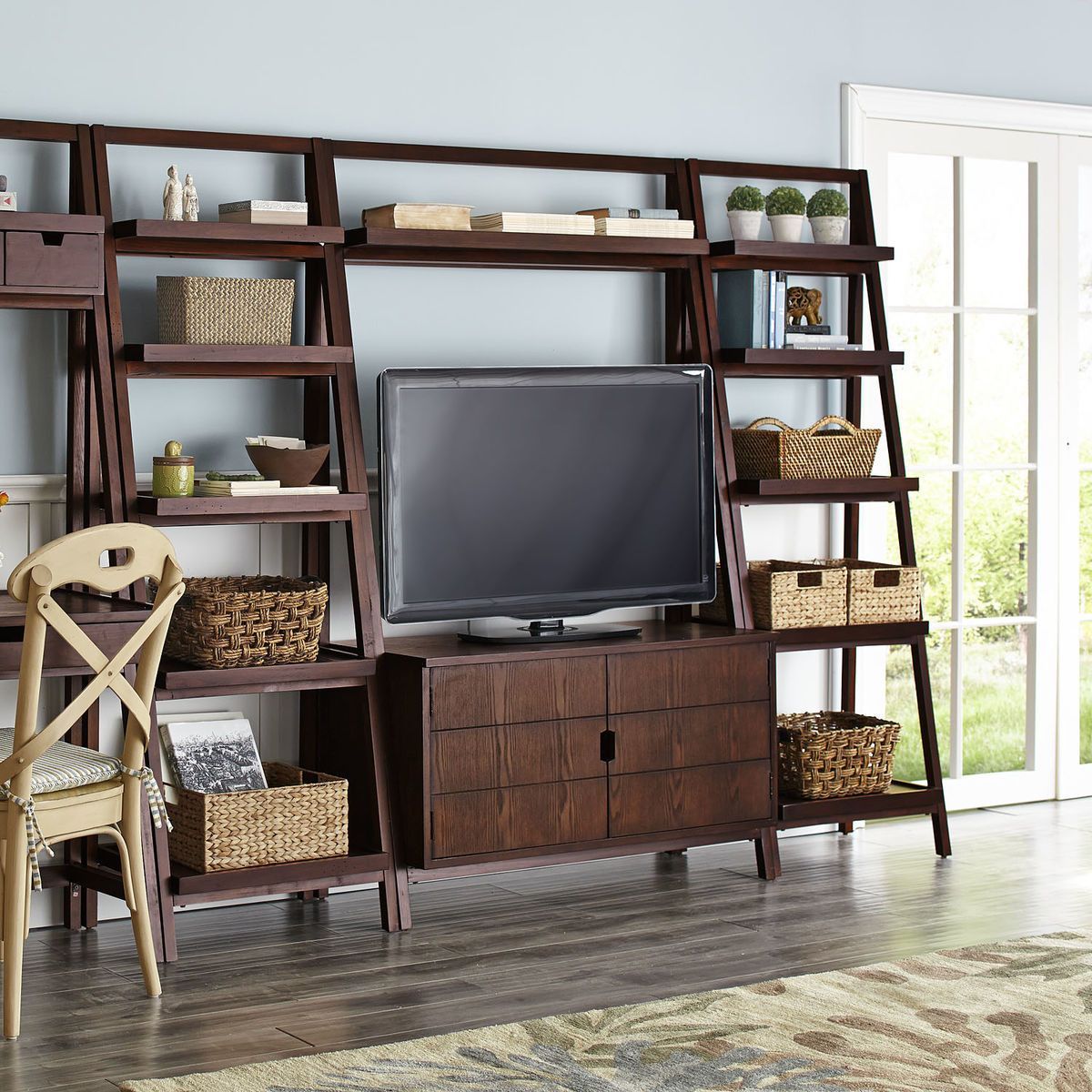 Morgan Tall Tv Stand – Tuscan Brown | Pier 1 Imports In Tv Stand Tall Narrow (View 14 of 15)