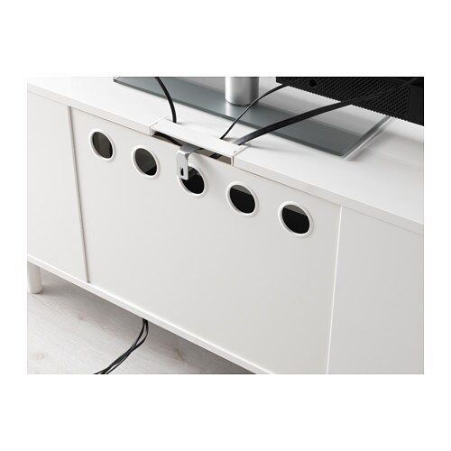 Mostorp Tv Bench High Gloss White 160 X 47 X 60 Cm – Ikea With Tv Bench White Gloss (Photo 11 of 15)
