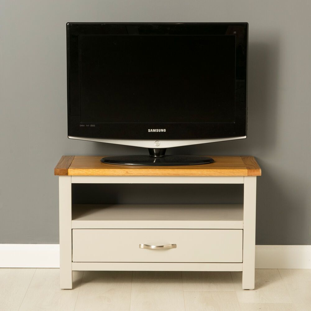 Mullion Painted Small Tv Stand / Small Oak Tv Unit Inside Richmond Tv Unit Stands (View 6 of 15)