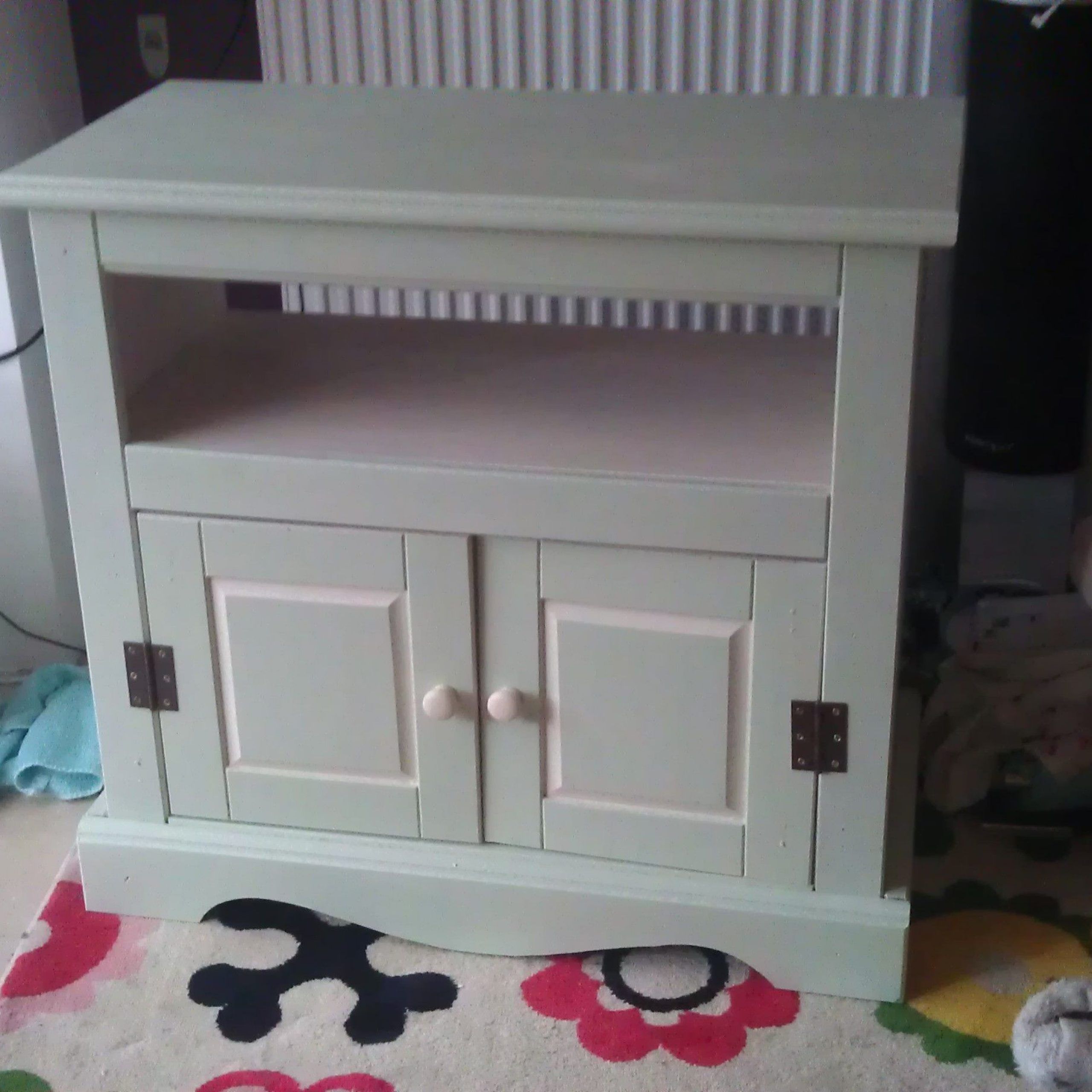 My New (old) Shabby Chic Tv Cabinet | Tv Cabinets, Shabby Throughout Shabby Chic Tv Cabinet (View 15 of 15)