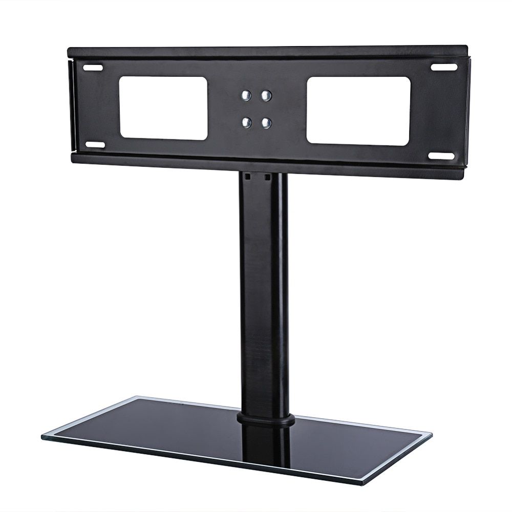 New 26'' 71'' Universal Tabletop Tv Stand Bracket Pedestal Inside Modern Black Universal Tabletop Tv Stands (Photo 9 of 15)