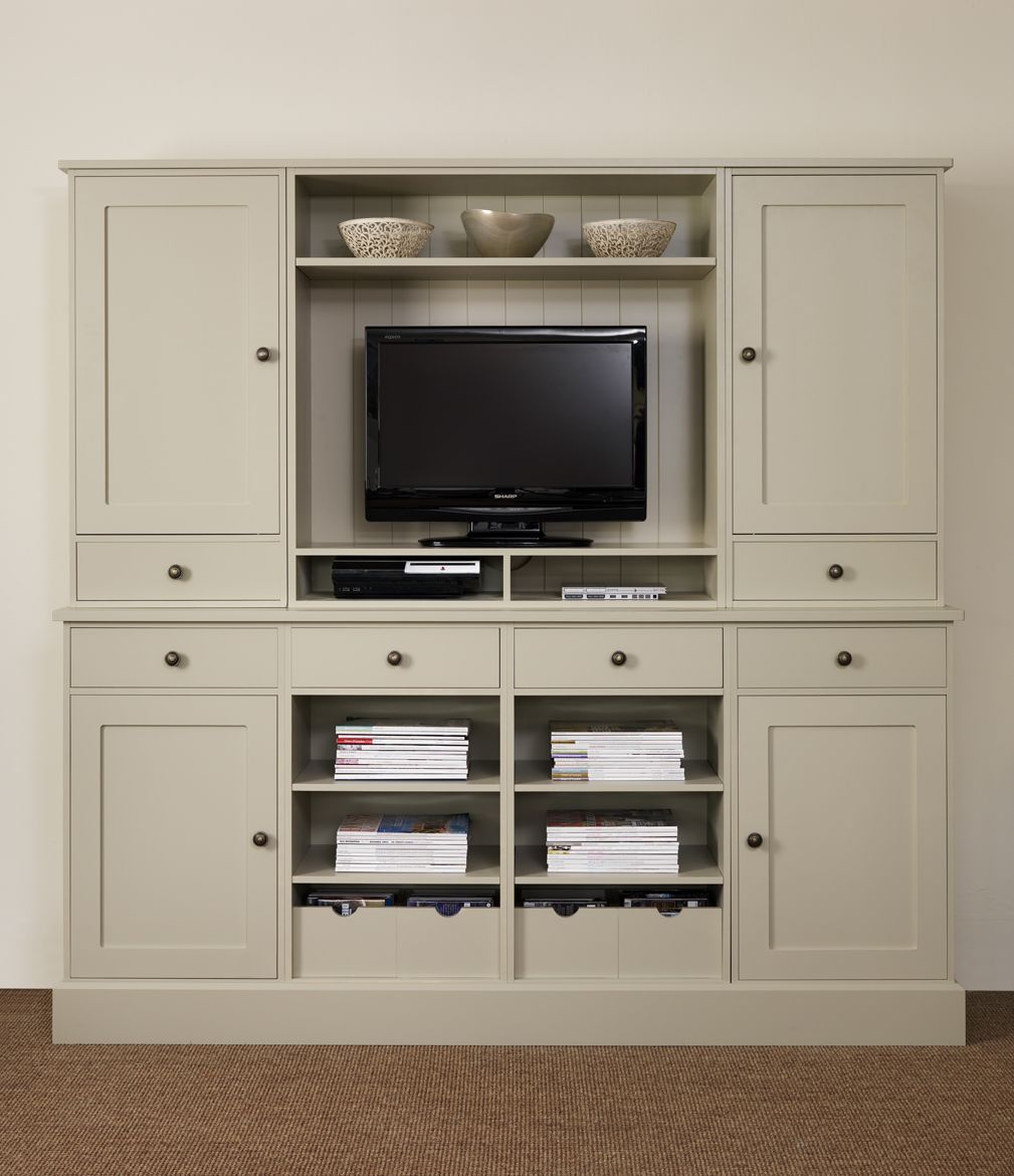 New Hampshire Modular Unit With Television Shelves – The With Tv Units With Storage (View 9 of 15)