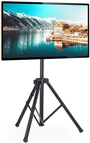 New Rfiver Portable Tripod Tv Display Floor Stand Swivel With Regard To Rfiver Modern Black Floor Tv Stands (View 6 of 15)