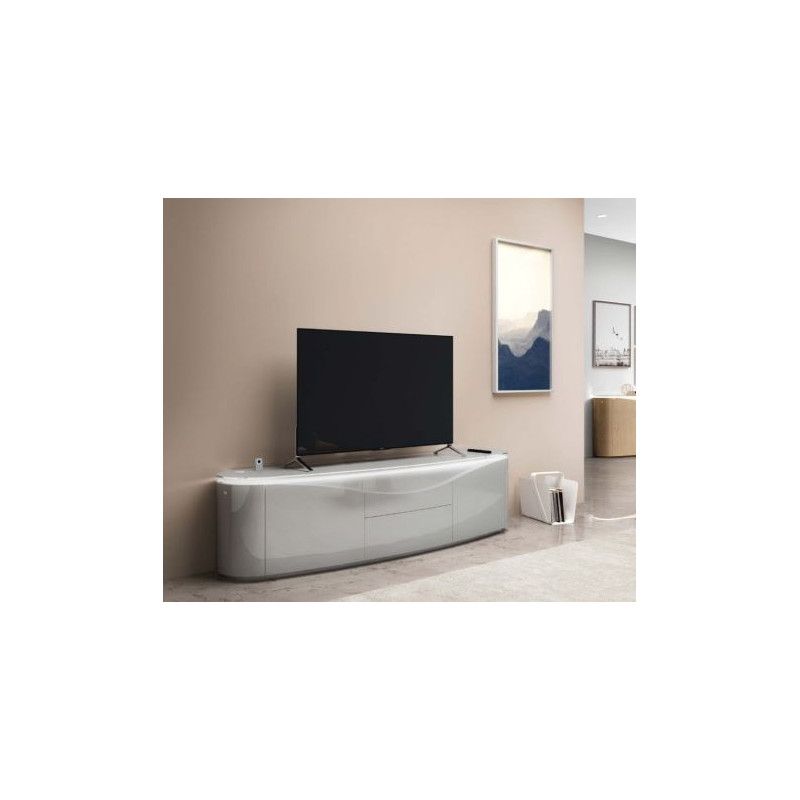 Nisa – Luxury Bespoke Tv Unit With Optional Lighting – Tv With Regard To Casablanca Tv Stands (View 11 of 15)