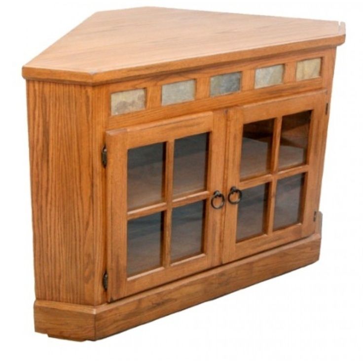 Oak Corner Tv Stands For Flat Screens – Ideas On Foter Pertaining To Oak Corner Tv Stands For Flat Screens (View 8 of 15)