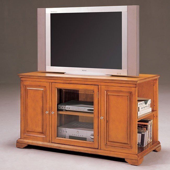 Oak Small Tv Stand World Imports | Furniture Cart Regarding Small Oak Tv Cabinets (View 7 of 15)