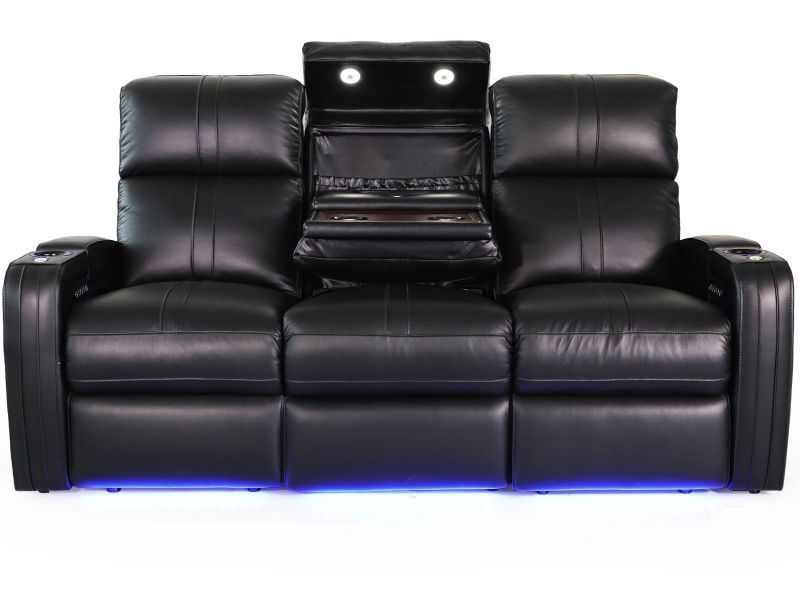 Octane Seating Flash Hr Power Reclining Sofa With Middle Intended For Raven Power Reclining Sofas (View 14 of 15)