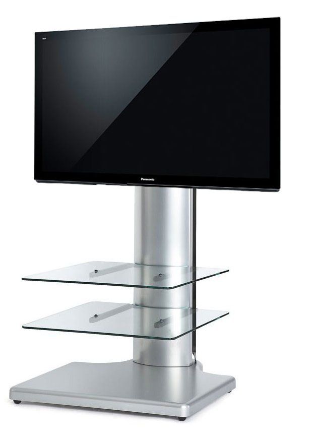 Origin Ii S1 Silver Cantilever Tv Stand With Cantilever Tv Stands (Photo 6 of 15)