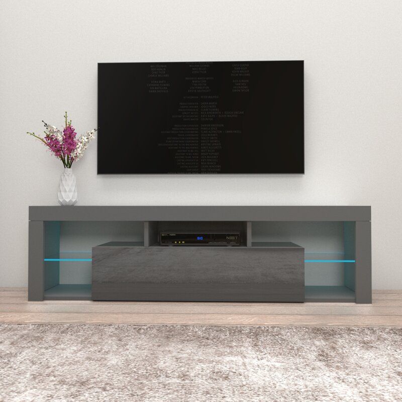 Orren Ellis Floating Milano Tv Stand For Tvs Up To 70 Pertaining To Milano Tv Stands (View 8 of 15)