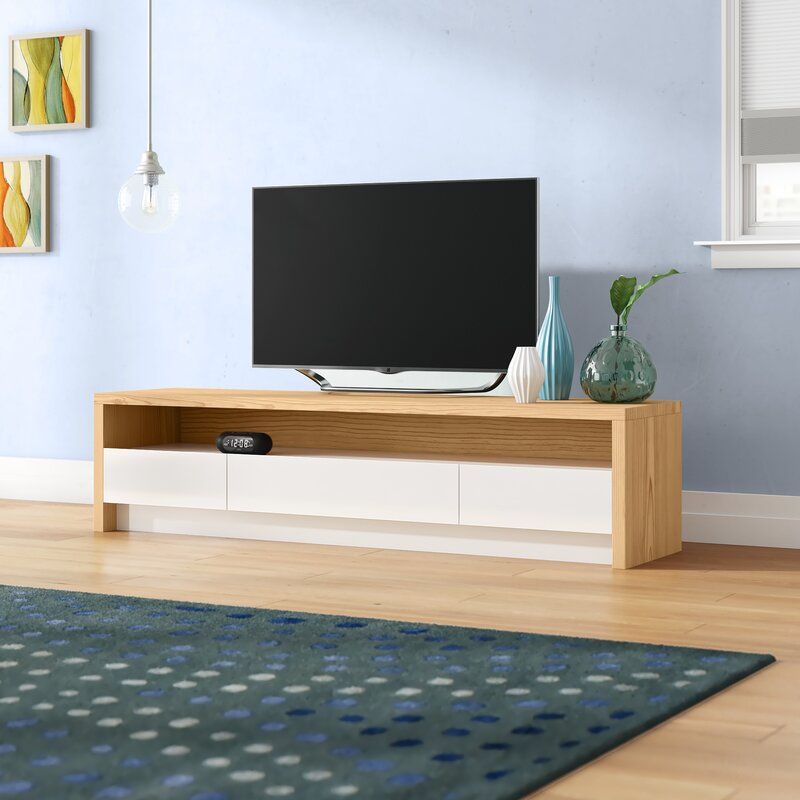 Orren Ellis Makiver Tv Stand For Tvs Up To 78" & Reviews With Regard To Ansel Tv Stands For Tvs Up To 78" (Photo 12 of 15)