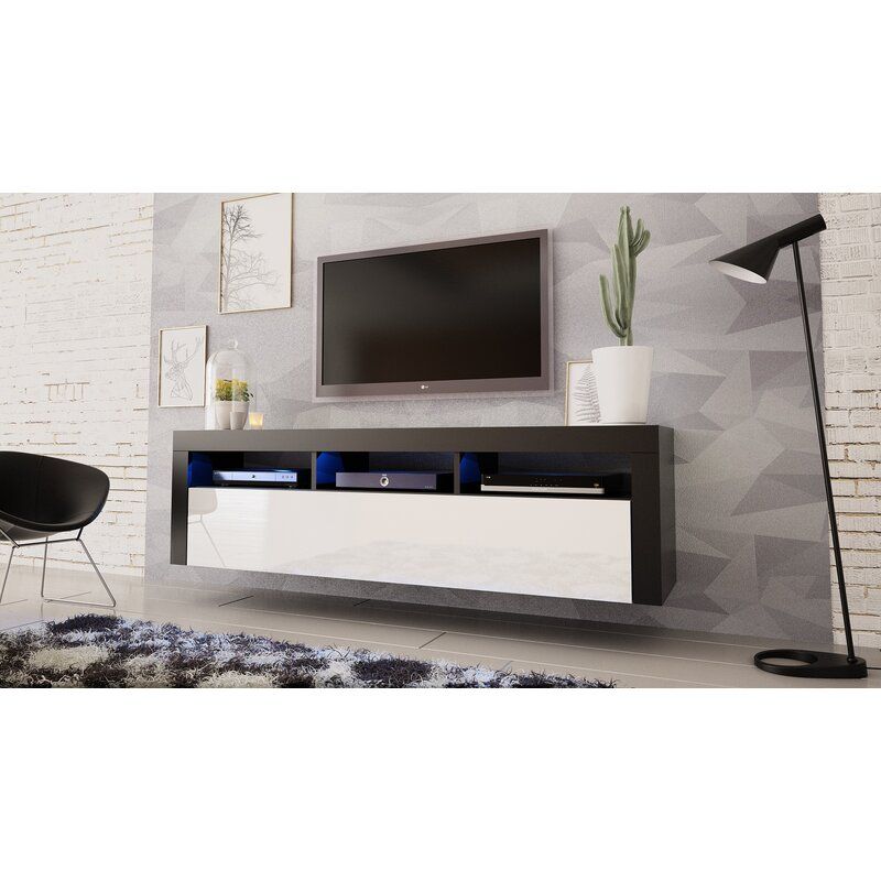 Orren Ellis Vesperina Floating Tv Stand For Tvs Up To 70 Throughout Kinsella Tv Stands For Tvs Up To 70&quot; (View 6 of 15)