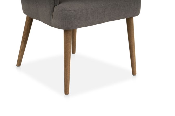 Orson Chair Grey Linen – Michael Murphy Home Furnishing With Regard To Orsen Tv Stands (Photo 15 of 15)