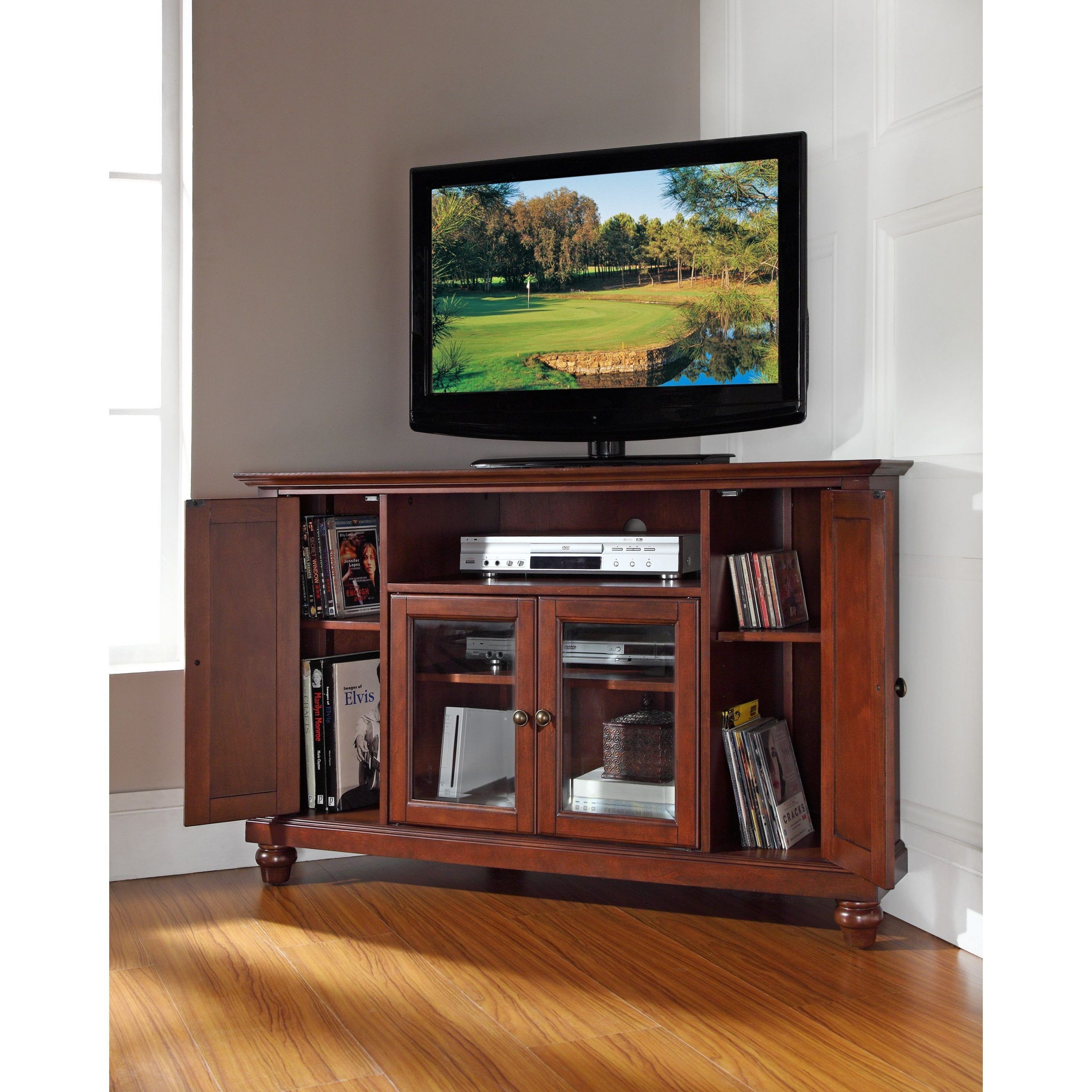 Our Best Living Room Furniture Deals | Wood Corner Tv Throughout Mahogany Corner Tv Stands (View 2 of 15)