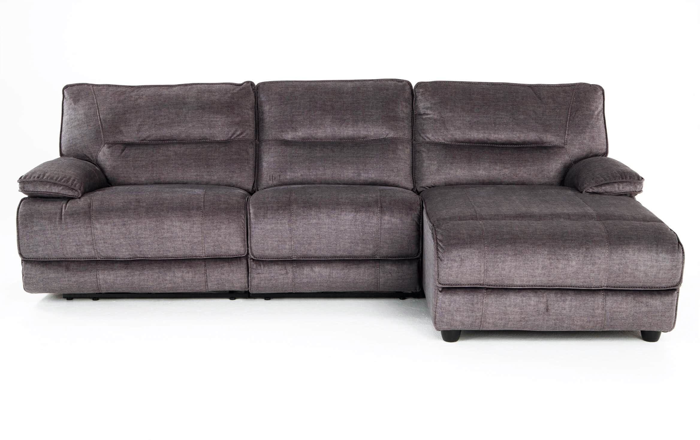 Pacifica Gray 3 Piece Power Reclining Left Arm Facing With Pacifica Gray Power Reclining Sofas (View 8 of 15)