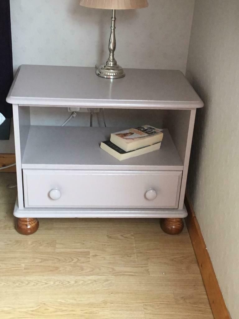 Painted Tv Stand/bedside Table | In Stirling | Gumtree Regarding Painted Tv Stands (View 12 of 15)