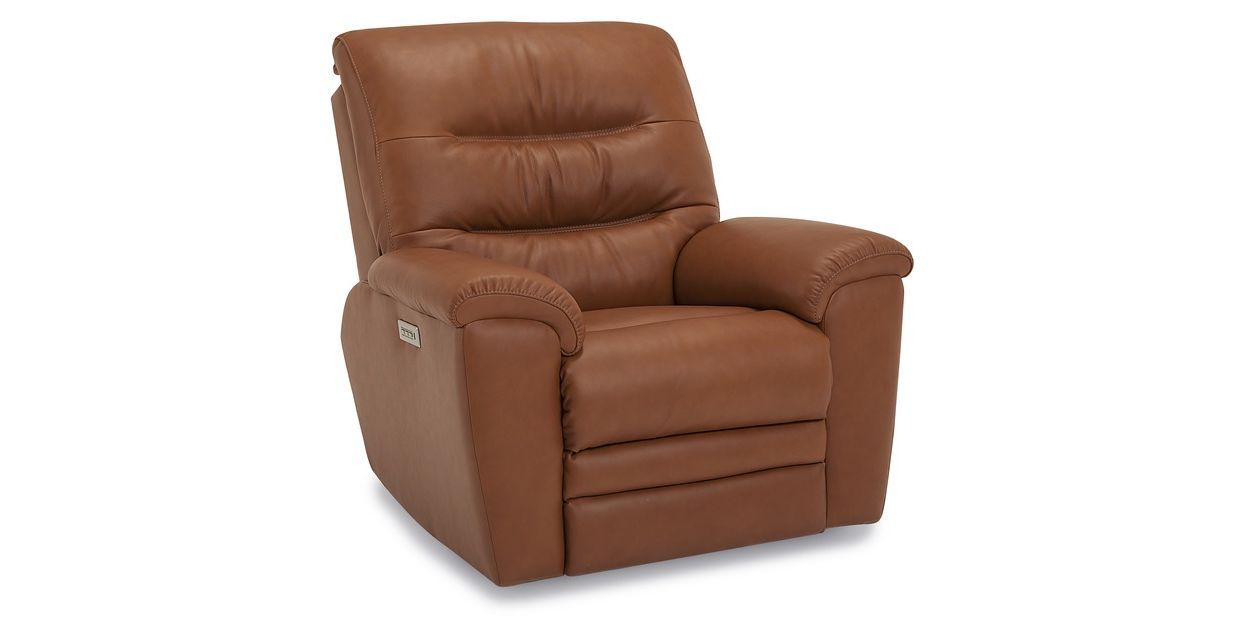 Palliser Leather Keiran Power Recliner With Walker Gray Power Reclining Sofas (View 3 of 15)