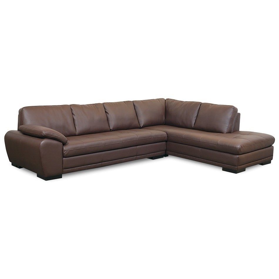 Palliser Miami Contemporary 2 Piece Sectional With Corner Intended For 2pc Burland Contemporary Chaise Sectional Sofas (Photo 5 of 15)