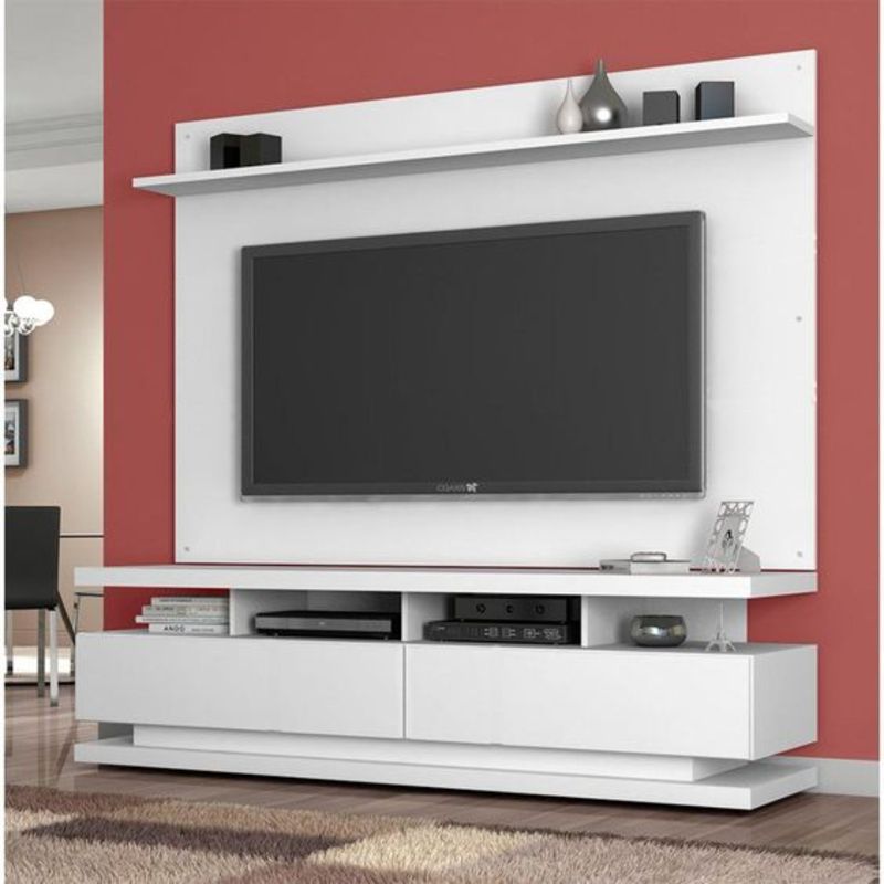 Paramount 70 Inches Tv Stand Wall Unit – Deluxe Interiors Regarding Tv Stand Wall Units (Photo 1 of 15)