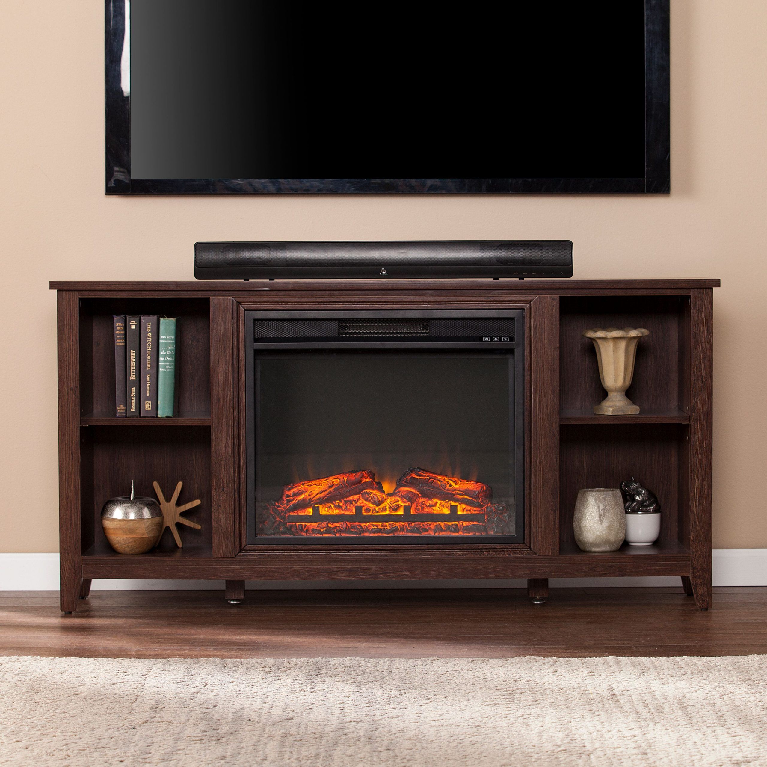 Paxifyre Electric Fireplace Tv Stand, For Tv's Up To 50 With Mclelland Tv Stands For Tvs Up To 50" (View 7 of 15)