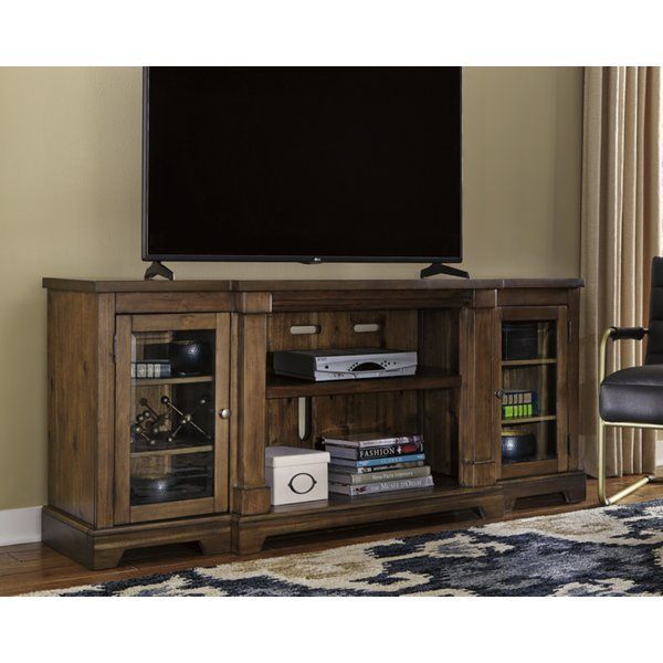 Penwortham Tv Stand For Tvs Up To 85" | Large Tv Stands In Griffing Solid Wood Tv Stands For Tvs Up To 85" (View 1 of 15)