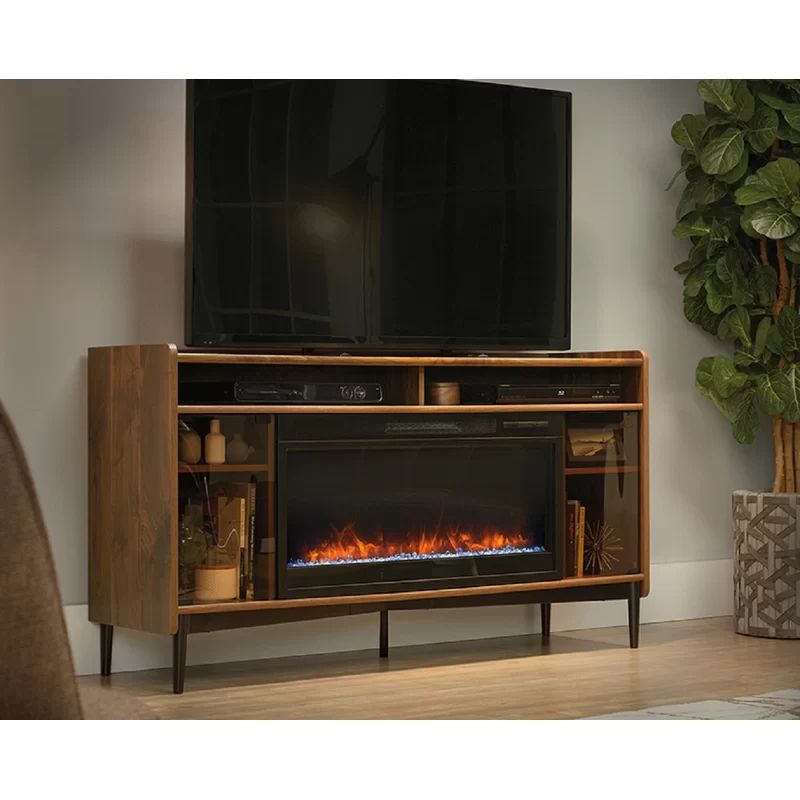 Permenter Tv Stand For Tvs Up To 60" With Fireplace Pertaining To Lorraine Tv Stands For Tvs Up To 60&quot; With Fireplace Included (View 5 of 15)