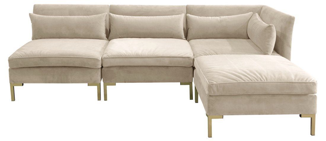 Pin On Small Living Rooms With 4pc Alexis Sectional Sofas With Silver Metal Y Legs (View 7 of 15)