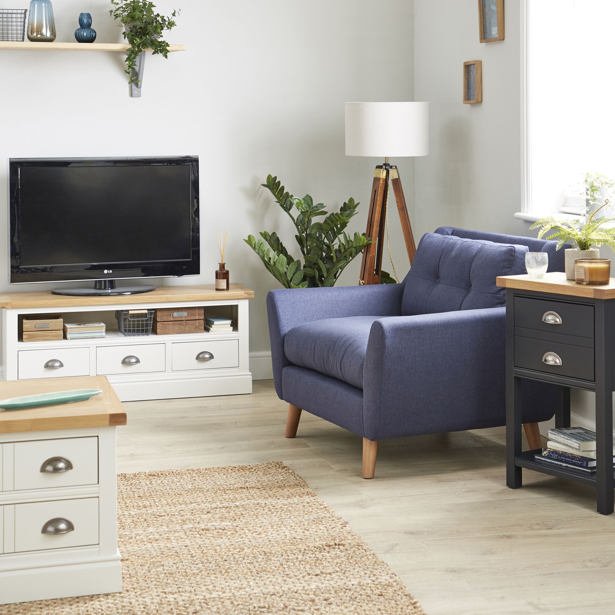 Pindunelm On Living Room │dunelm | Living Room Inside Compton Ivory Large Tv Stands (View 8 of 15)