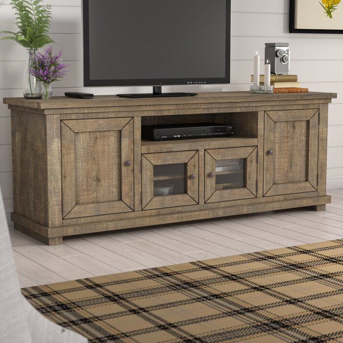 Pineland Tv Stand For Tvs Up To 78" | Livingroom Layout Throughout Grandstaff Tv Stands For Tvs Up To 78&quot; (View 14 of 15)