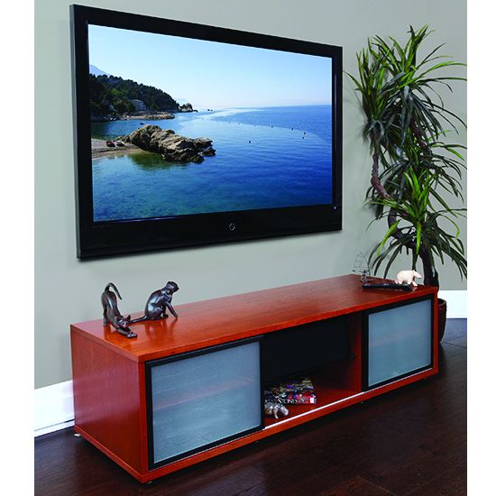 Plateau Sr V 65 Wb B Tv Stand Up To 70" Tvs In Walnut Within Tv Mount And Tv Stands For Tvs Up To 65&quot; (View 7 of 15)