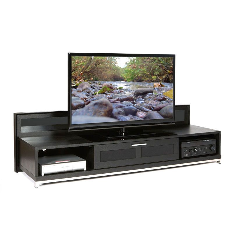 Plateau Valencia Series Backlit Modern Wood Tv Stand For With Modern Wooden Tv Stands (View 13 of 15)