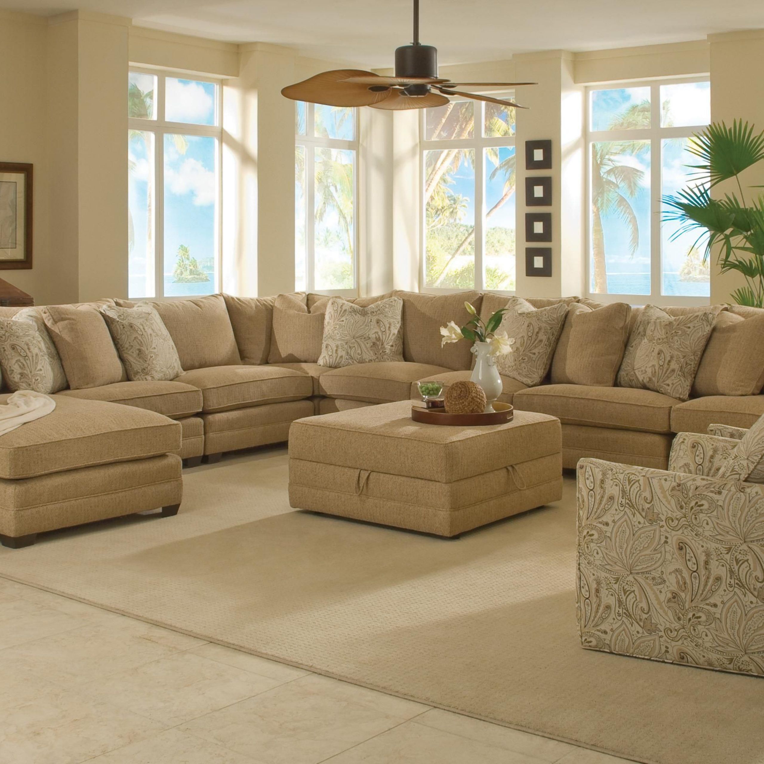 Plush Sectional Sofas – The Arts With 2pc Luxurious And Plush Corduroy Sectional Sofas Brown (View 3 of 15)