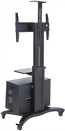 Portable Locking Tv Trolley Base | 40" – 60" Wide Screen Mount With Lockable Tv Stands (Photo 12 of 15)