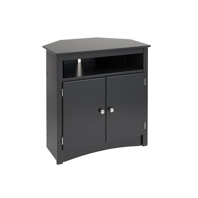 Prepac Sonoma Collection Tall Corner Tv Cabinet For With 50 Inch Corner Tv Cabinets (View 9 of 15)