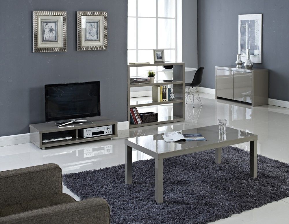 Puro High Gloss Living Room Furniture | Living Room Design With Puro White Tv Stands (View 15 of 15)