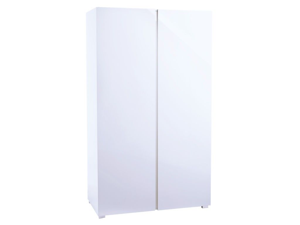 Puro White High Gloss 2 Door Wardrobe Pertaining To Puro White Tv Stands (View 8 of 15)
