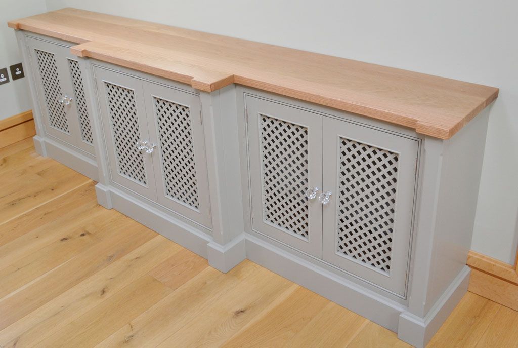 Radiator Covers | Handpainted Radiator Cover | Double Vent Within Radiator Cover Tv Stands (View 7 of 15)