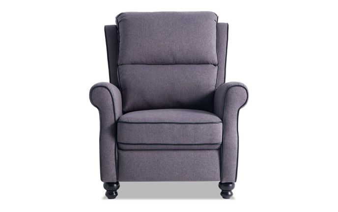 Recliners | Bobs Pertaining To Forte Gray Power Reclining Sofas (View 9 of 15)