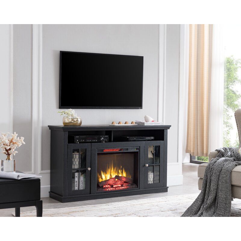 Red Barrel Studio® Orlane Tv Stand For Tvs Up To 60" With In Hetton Tv Stands For Tvs Up To 70" With Fireplace Included (View 14 of 15)