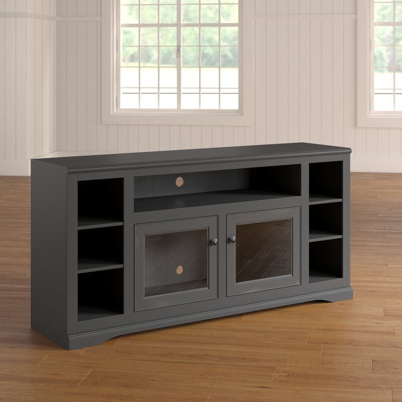 Red Barrel Studio® Wentzel Solid Wood Tv Stand For Tvs Up Inside Betton Tv Stands For Tvs Up To 65" (View 9 of 15)