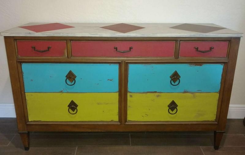 Retro Mcm Hipster Dresser Or Media Center Tv Stand For Pertaining To Vintage Tv Stands For Sale (View 12 of 15)