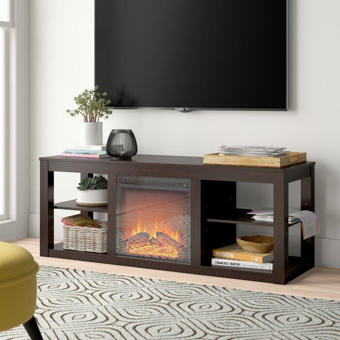 Rickard Tv Stand For Tvs Up To 65" With Fireplace Included Inside Olinda Tv Stands For Tvs Up To 65&quot; (View 6 of 15)